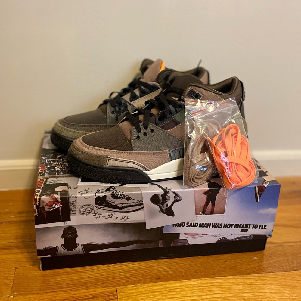 Unique Air Jordan 3 Retro SE Patchwork
